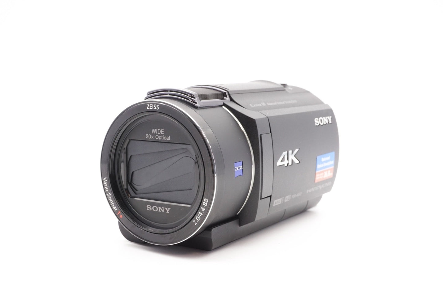 Sony FDR-AX43 4K Camcorder Videokamera 20x Zoom Stabilisierung – Refurbished