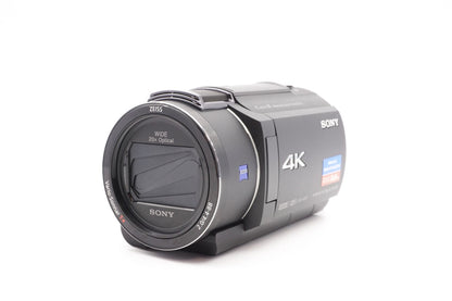 Sony FDR-AX43 4K Camcorder Videokamera 20x Zoom Stabilisierung – Refurbished