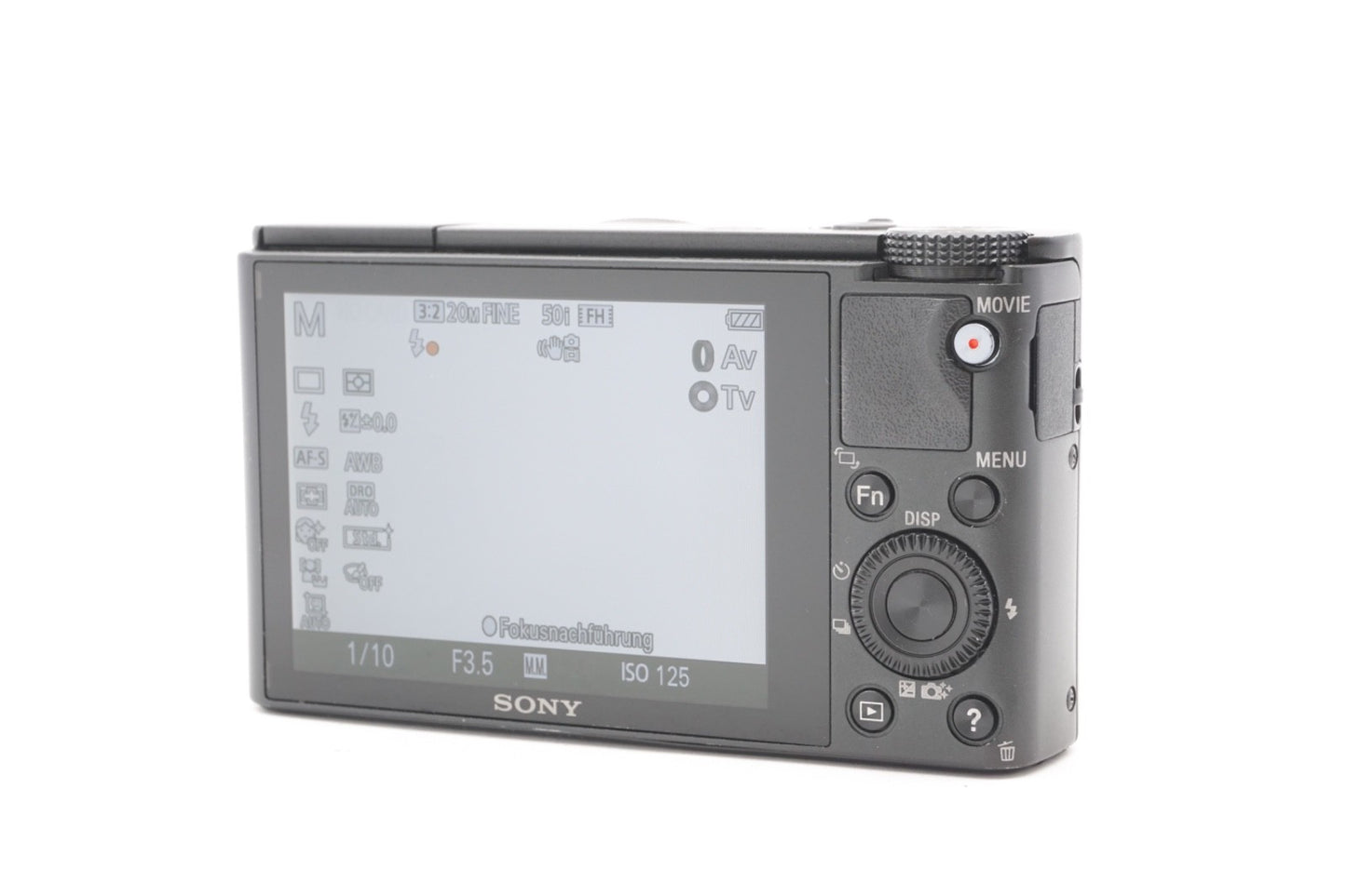 Sony DSC-RX100 Digitalkamera Kamera Kompaktkamera CyberShot Zoom  - Refurbished