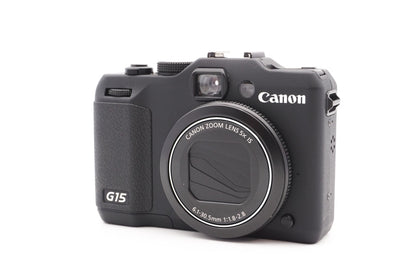 Canon PowerShot G15 Digitalkamera Kompaktkamera Kamera - Refurbished