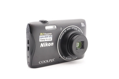 Nikon Coolpix S3700 Digitalkamera Kompaktkamera Kamera 8x Zoom – Refurbished