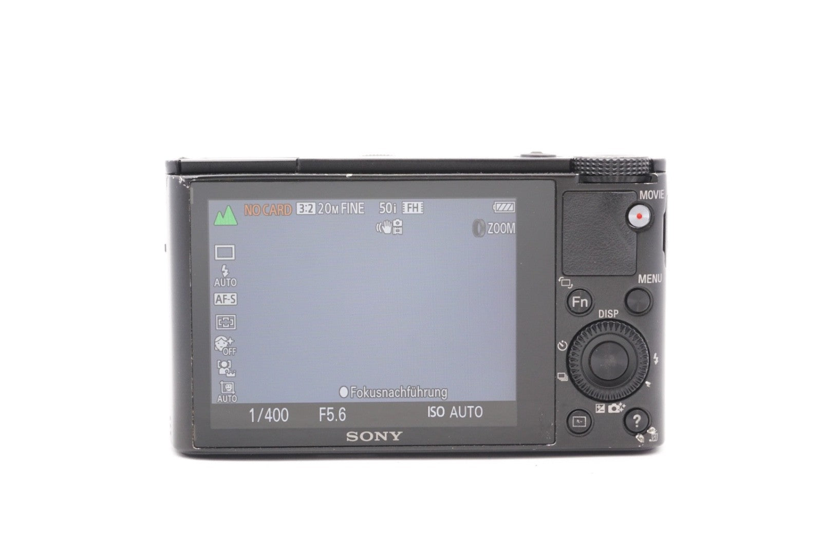 Sony DSC-RX100 Digitalkamera Kamera Kompaktkamera CyberShot Zoom  - Refurbished