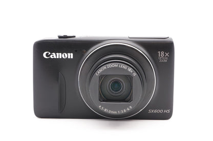Canon PowerShot SX600 HS Digitalkamera Kompaktkamera Kamera 18x Zoom Refurbished
