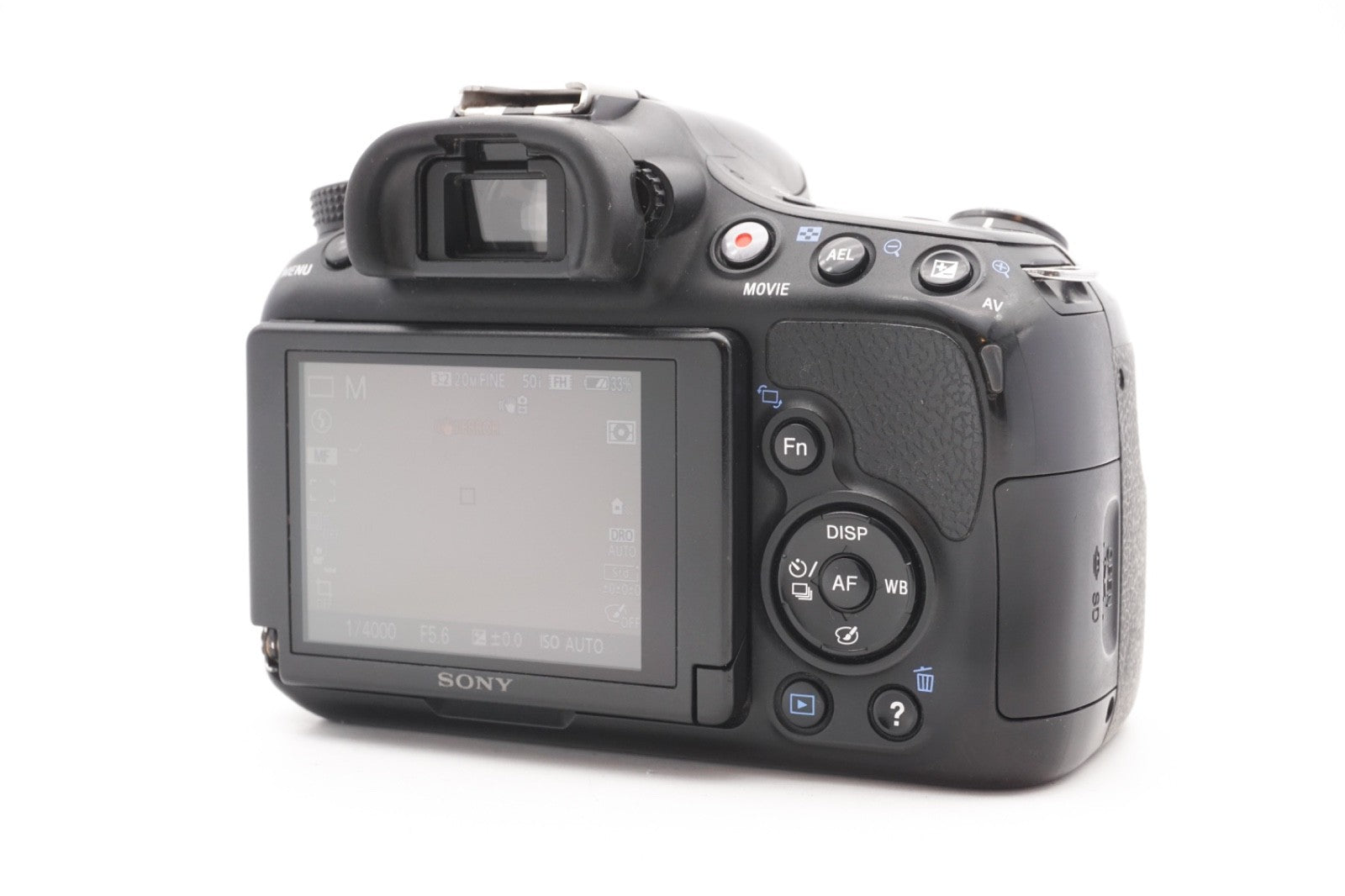 Sony Alpha A58 DSLR Kamera Kit 18-55mm - Bildstabilisator defekt – Refurbished
