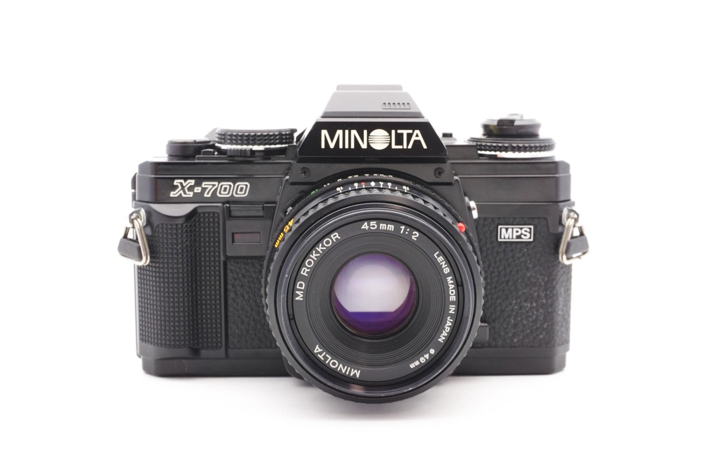 Minolta X-700 Kamera + 45mm f2 Lens analoge Spiegelreflexkamera SLR - Gewartet