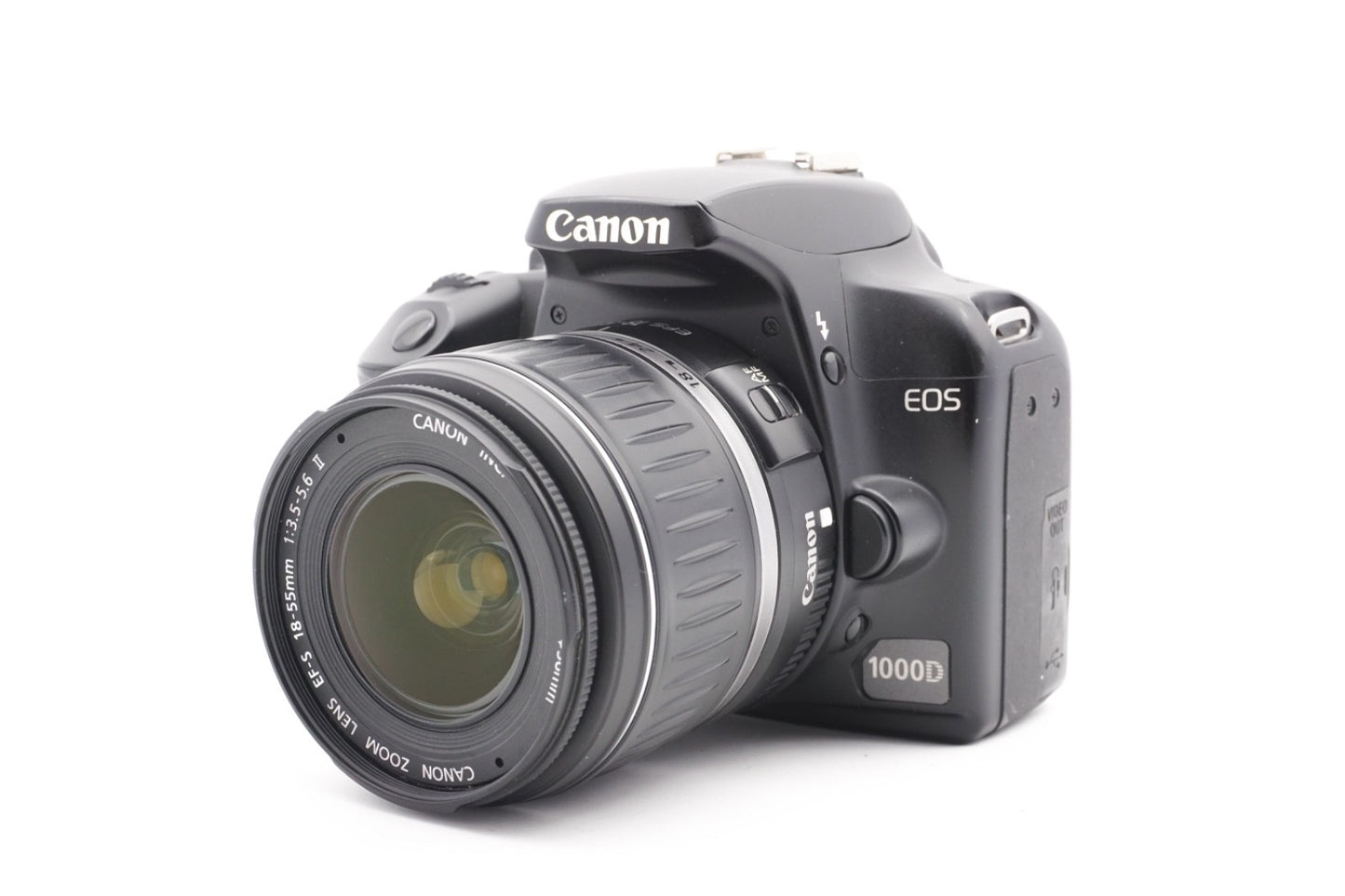 Canon EOS 1000D Digitalkamera Spiegelreflex Kamera DSLR EF-S 18-55mm II Objektiv
