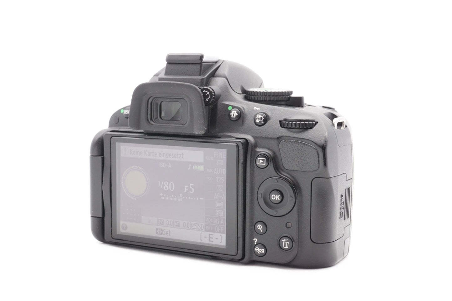 Nikon D5100 Digitalkamera + AF-S 18-55mm G VR Spiegelreflex Kamera – Refurbished