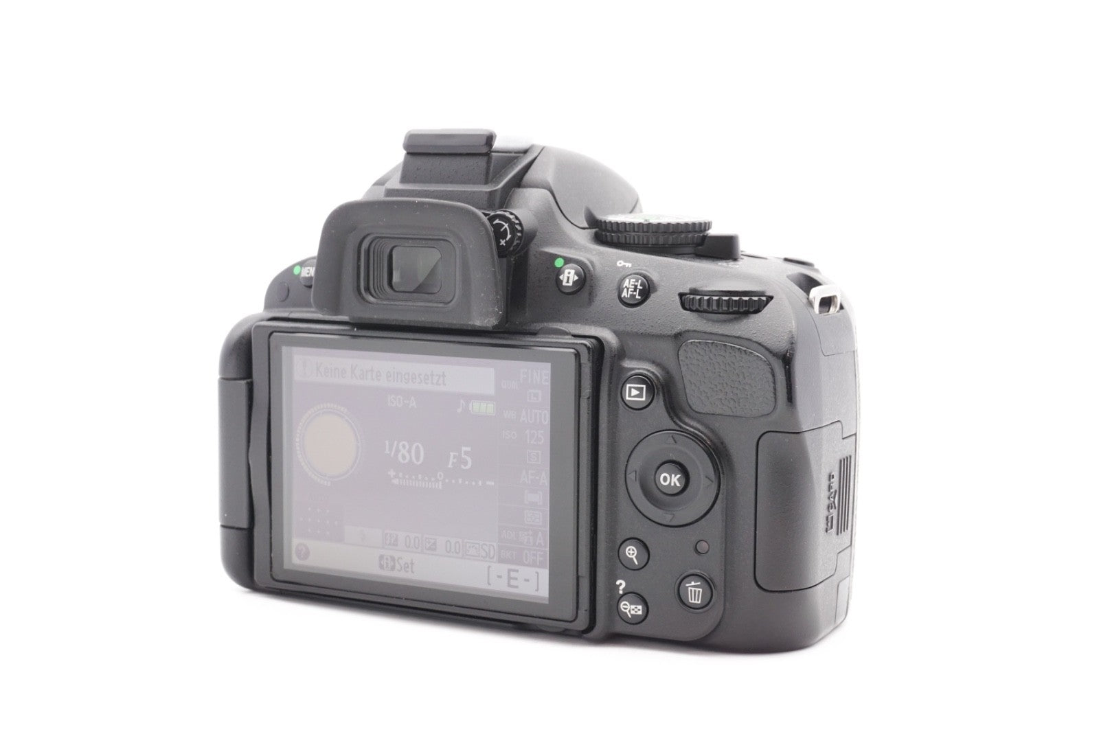 Nikon D5100 Digitalkamera + AF-S 18-55mm G VR Spiegelreflex Kamera – Refurbished