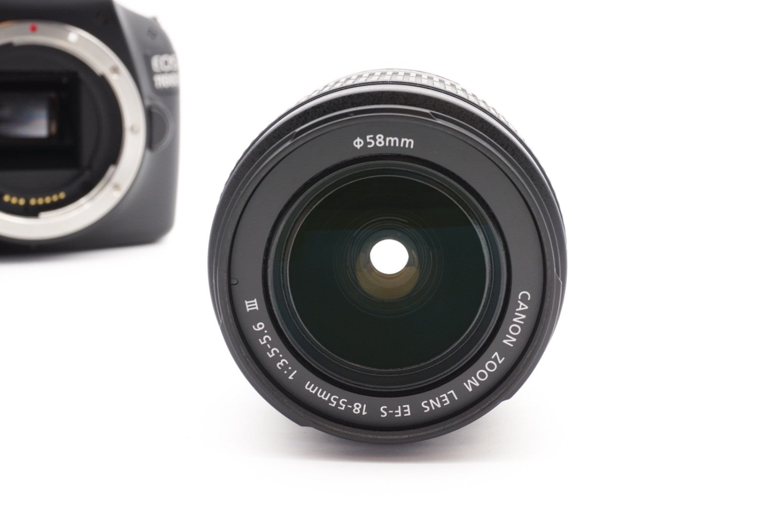 Canon EOS 1100D Digitalkamera Kamera DSLR + EF-S 18-55mm III Kit - Refurbished