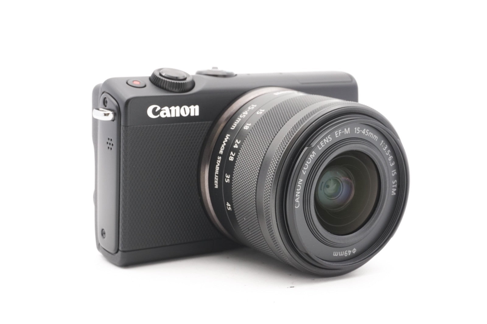 Canon EOS M100 Systemkamera Digitalkamera Kamera Kit 15-45mm Lens – Refurbished