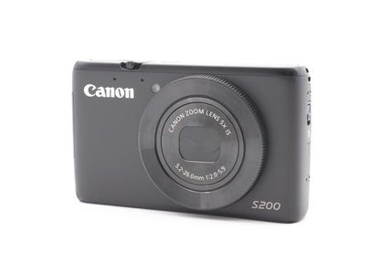 Canon PowerShot S200 Digitalkamera Kamera Kompaktkamera Reisekamera 5x Zoom