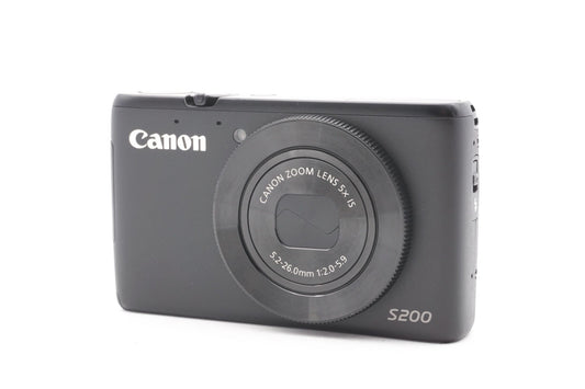 Canon PowerShot S200 Digitalkamera Kamera Kompaktkamera Reisekamera 5x Zoom