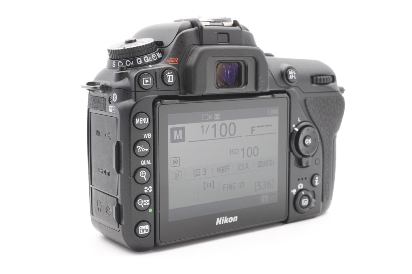 Nikon D7500 Digitalkamera Body Spiegelreflex Kamera DSLR – Refurbished