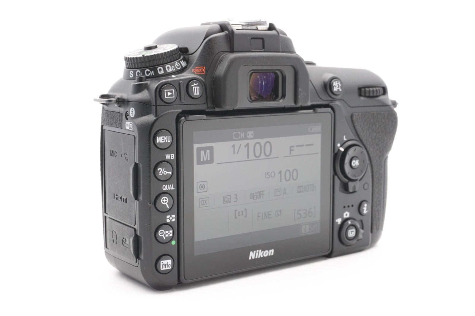 Nikon D7500 Digitalkamera Body Spiegelreflex Kamera DSLR – Refurbished