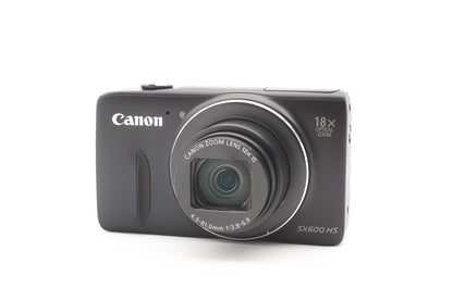Canon PowerShot SX600 HS Digitalkamera Kompaktkamera Kamera 18x Zoom Refurbished