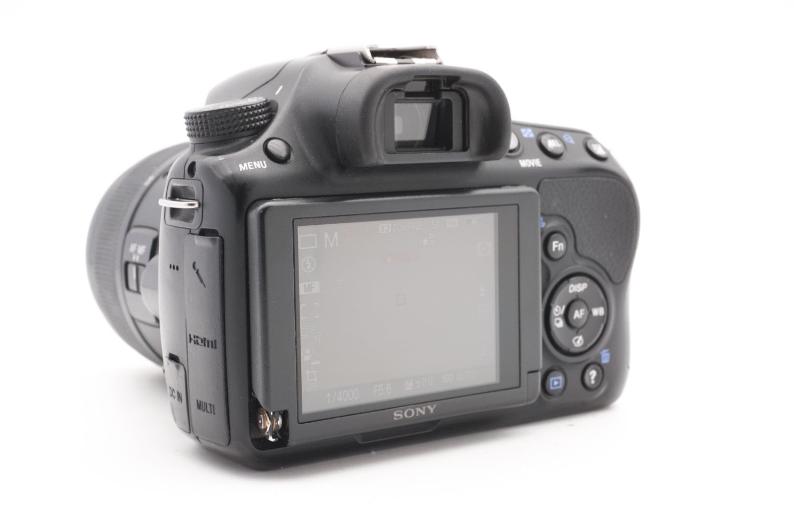 Sony Alpha A58 DSLR Kamera Kit 18-55mm - Bildstabilisator defekt – Refurbished
