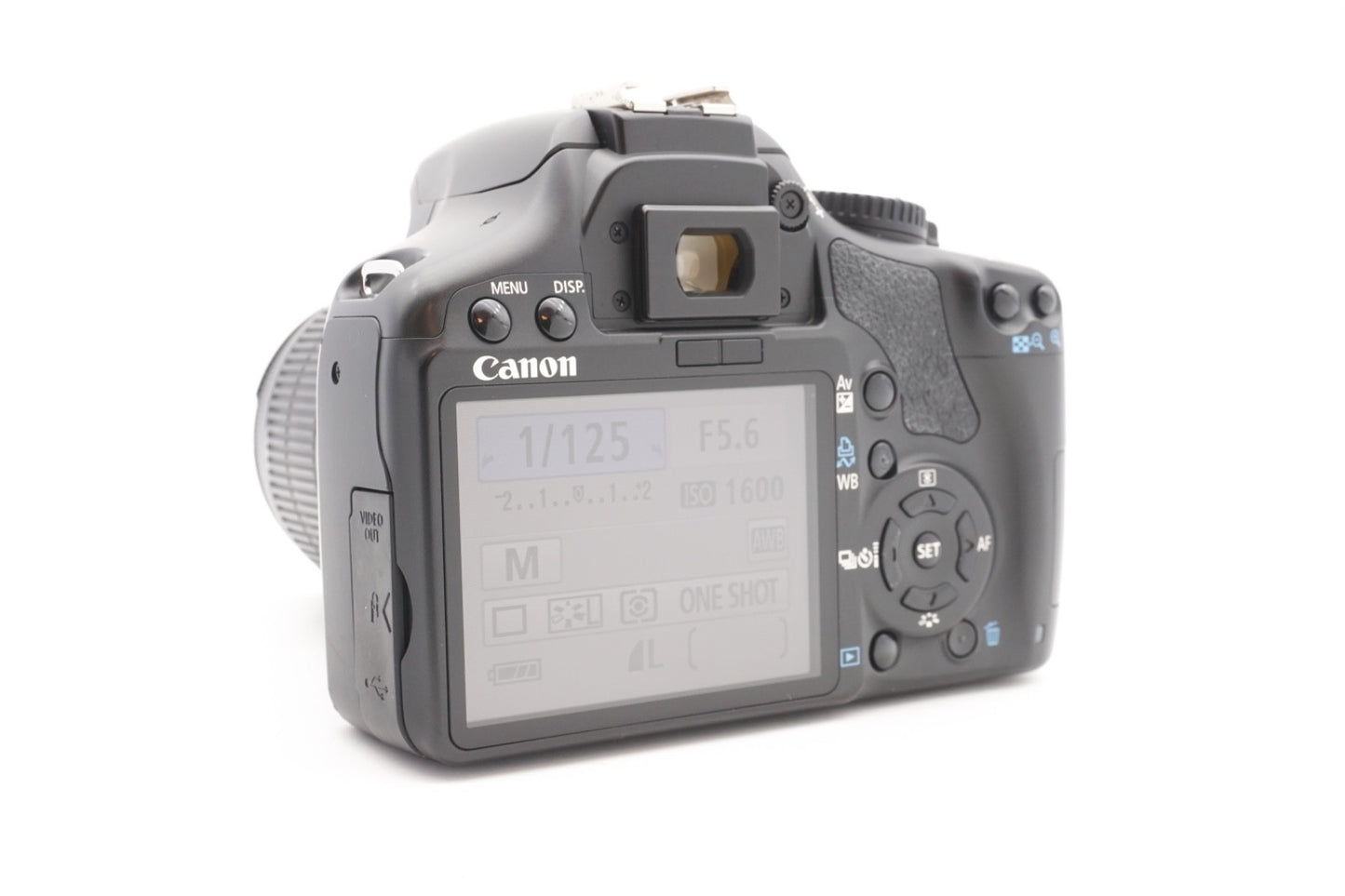 Canon EOS 450D DSLR Digitalkamera Kamera Kit 18-55mm Objektiv – Refurbished