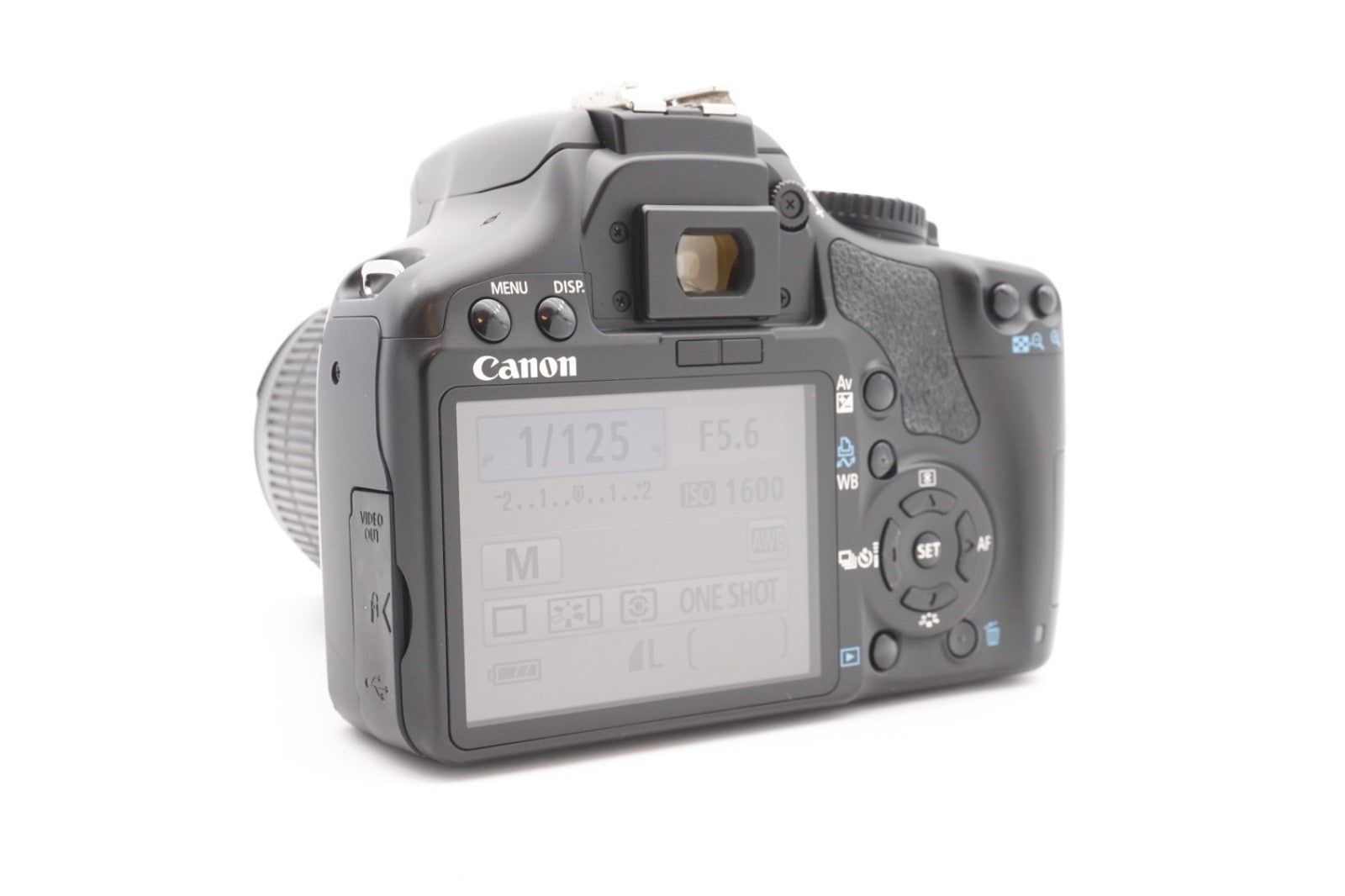 Canon EOS 450D DSLR Digitalkamera Kamera Kit 18-55mm Objektiv – Refurbished