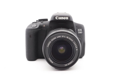 Canon EOS 750D Digitalkamera + EF-S 18-55mm IS Kamera DSLR Kit | Refurbished
