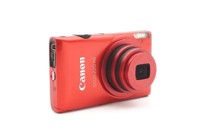 Canon IXUS 220 HS Digitalkamera Kompaktkamera 12MP Full-HD 5x Zoom | Refurbished
