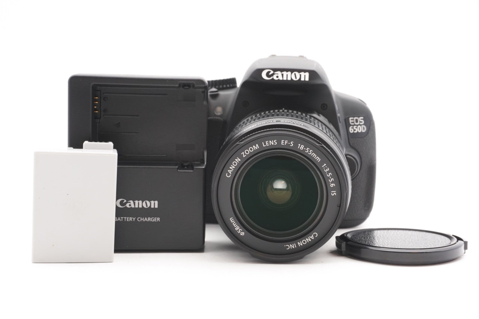 Canon EOS 650D DSLR Digitalkamera Kamera Kit 18-55mm Objektiv – Refurbished
