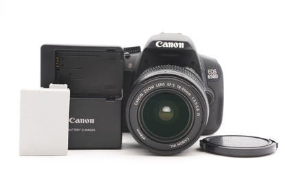 Canon EOS 650D DSLR Digitalkamera Kamera Kit 18-55mm Objektiv – Refurbished