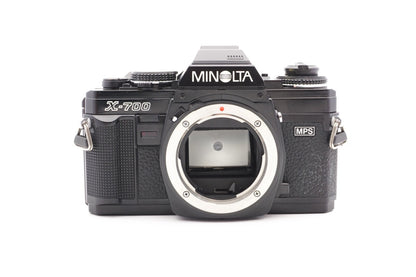 Minolta X-700 Kamera + 45mm f2 Lens analoge Spiegelreflexkamera SLR - Gewartet