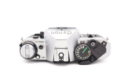 Canon AE-1 Program Kamera + 50mm Objektiv analoge Spiegelreflexkamera - Gewartet