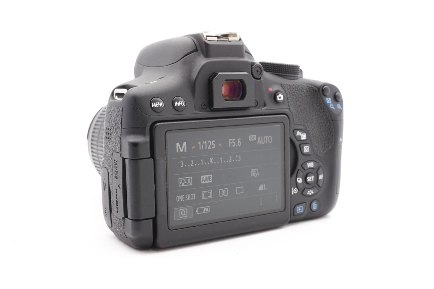 Canon EOS 750D Digitalkamera + EF-S 18-55mm IS Kamera DSLR Kit | Refurbished