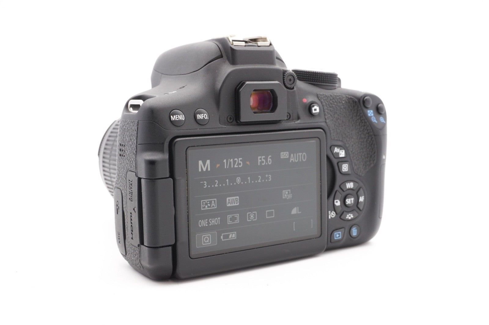 Canon EOS 750D Digitalkamera + EF-S 18-55mm IS Kamera DSLR Kit | Refurbished