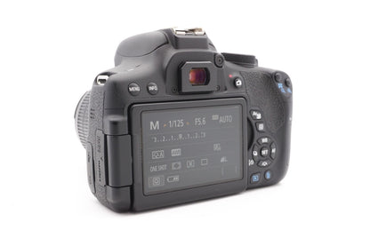 Canon EOS 750D Digitalkamera + EF-S 18-55mm IS Kamera DSLR Kit | Refurbished