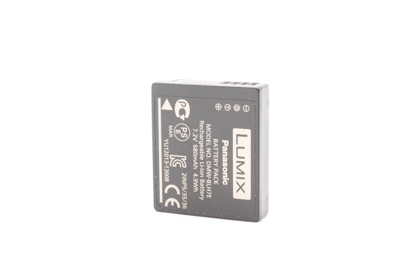 Original Panasonic Lumix Akku DMW-BLH7E für GM1 GM5 GF7 LX15 GX800 GX880