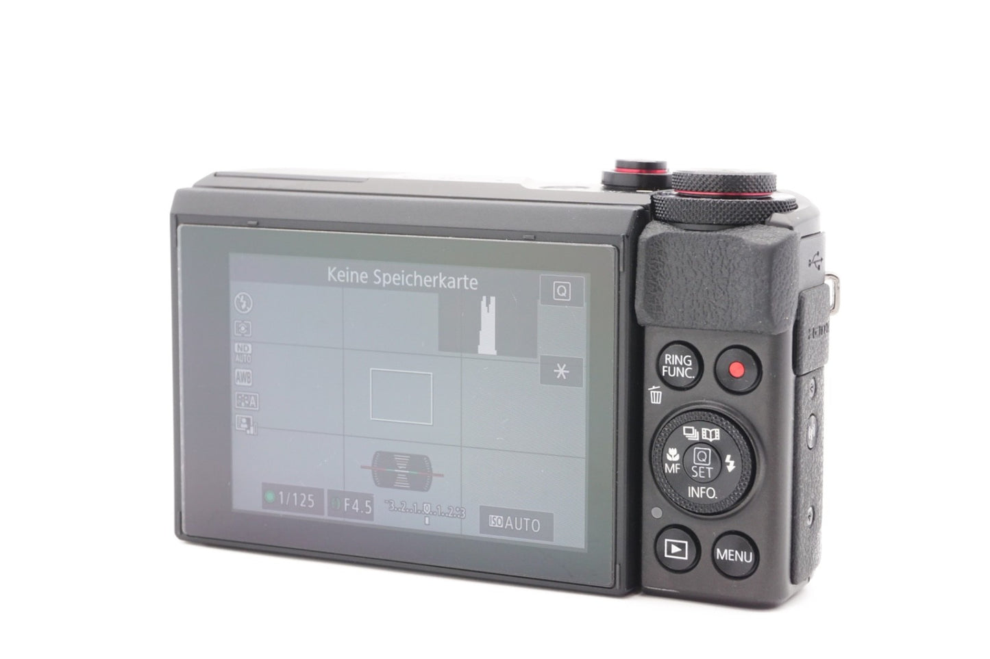 Canon PowerShot G7 X Mark II Digitalkamera Kompaktkamera Kamera – Refurbished