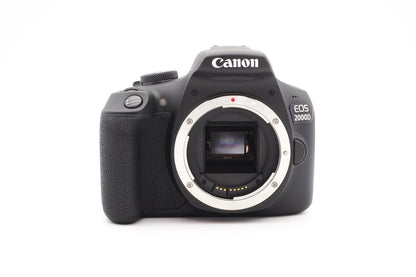 Canon EOS 2000D Digitalkamera DSLR Kamera + EF-S 18-55mm IS Kit | Refurbished