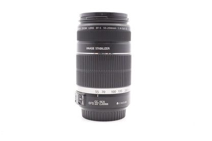 Canon EF-S 55-250mm f4-5.6 IS Zoom Objektiv Tele Lens EOS | Refurbished