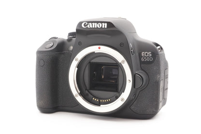 Canon EOS 650D Digitalkamera Body DSLR Spiegelreflex Kamera – Refurbished