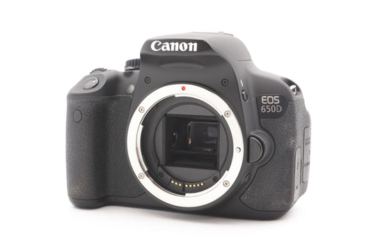 Canon EOS 650D Digitalkamera Body DSLR Spiegelreflex Kamera – Refurbished