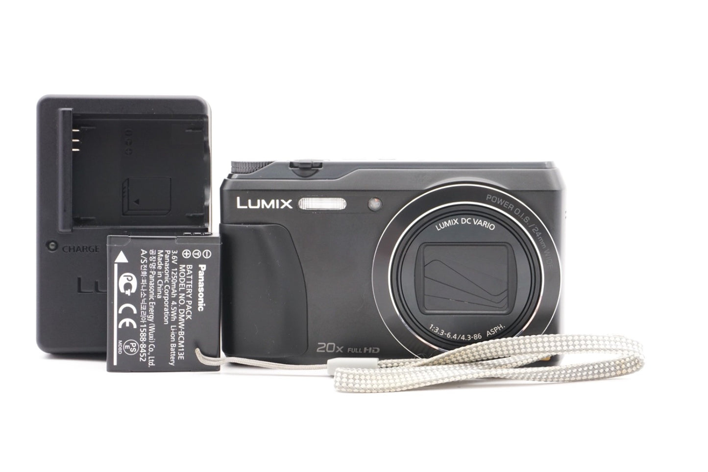 Panasonic Lumix TZ56 Digitalkamera Kompaktkamera Kamera 20x Zoom – Refurbished
