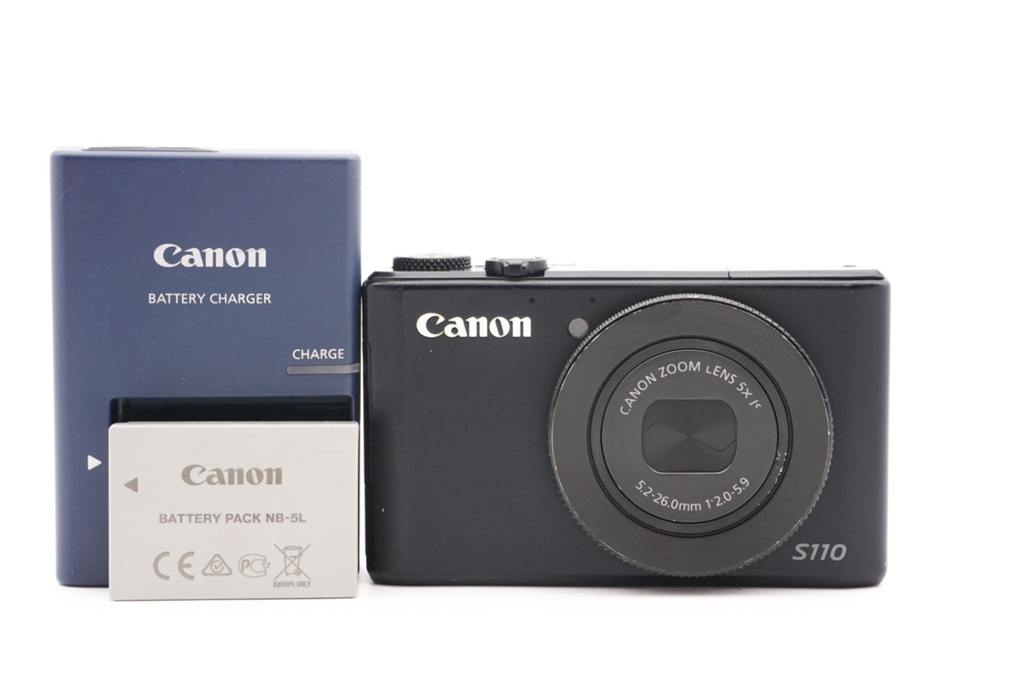 Canon PowerShot S110 Digitalkamera Kompaktkamera 5x Zoom Kamera - Refurbished