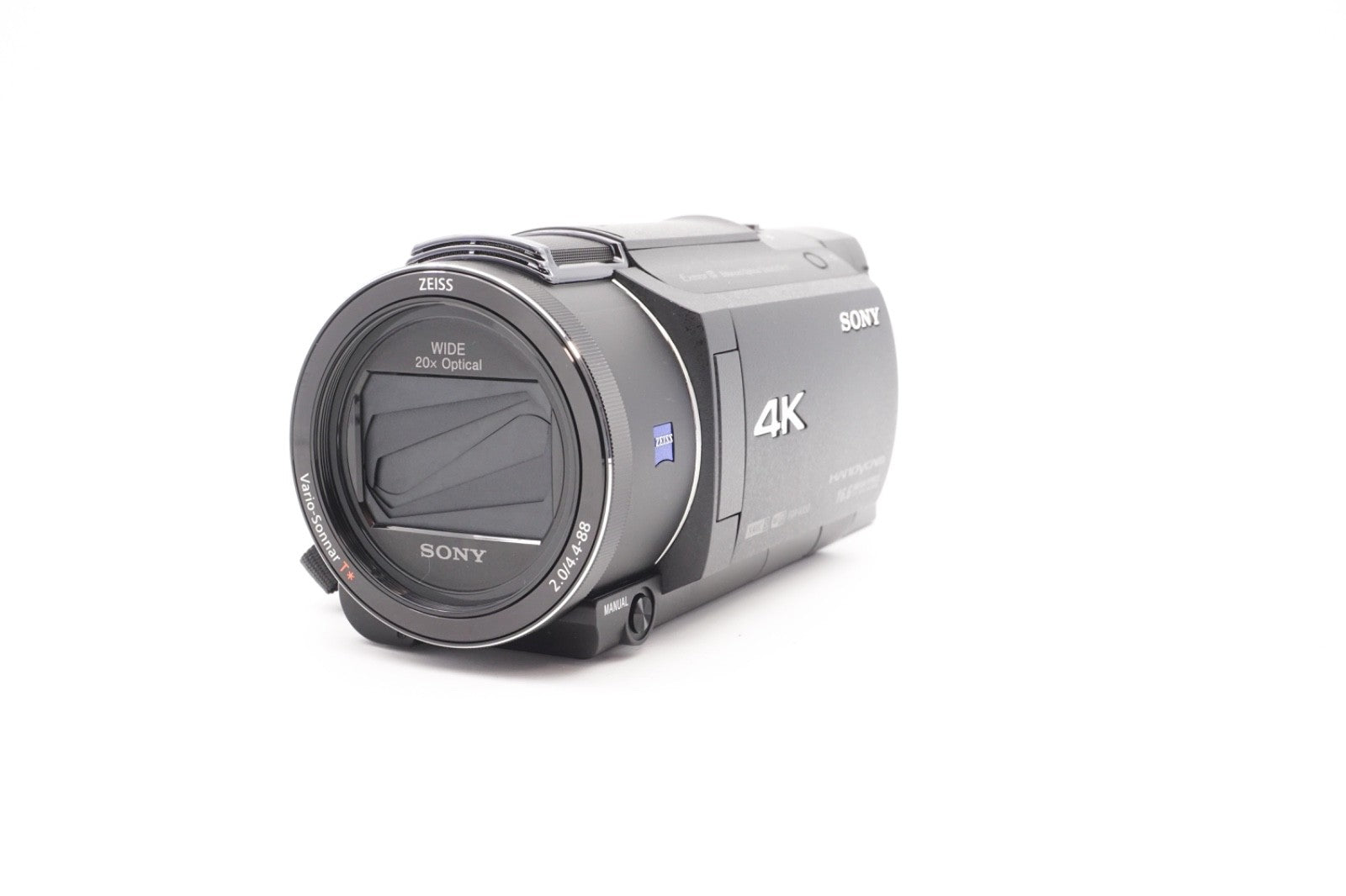Sony FDR-AX53 4K Camcorder Videokamera Handycam 20x Zoom Stabi – Refurbished