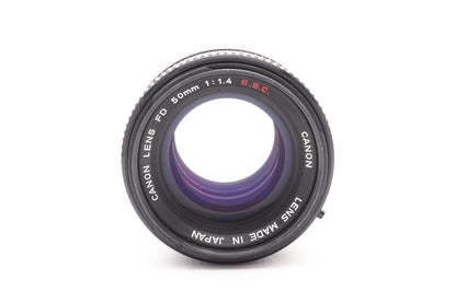 Canon FD 50mm f1.4 SSC FD Objektiv Prime Portrait Bokeh Lens AE-1 A-1 AV-1 T-90