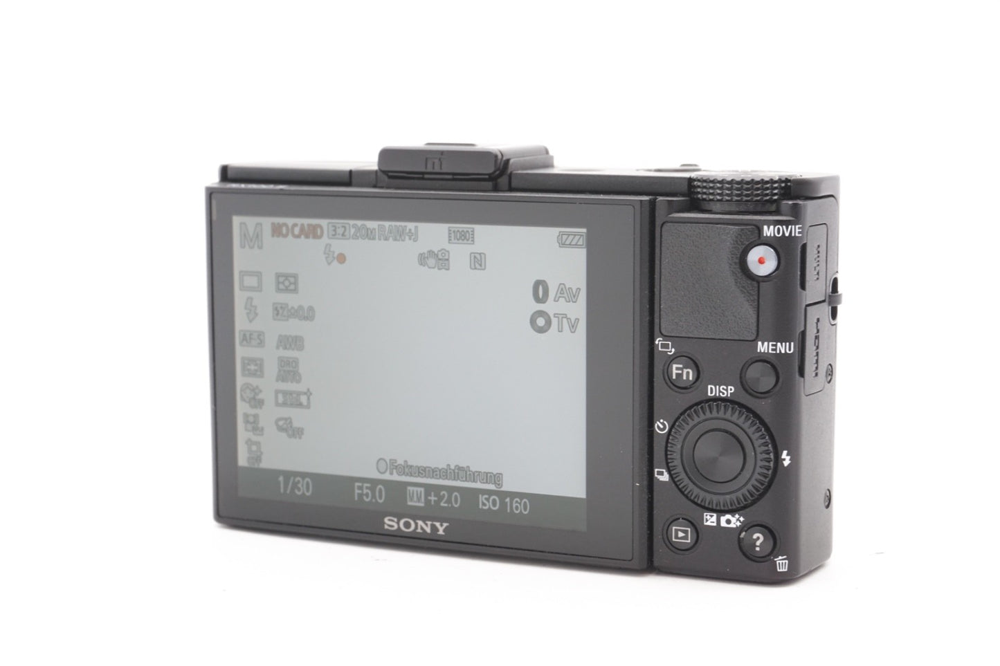 Sony RX100 Mark II M2 Digitalkamera Kamera Kompaktkamera Premium – Refurbished
