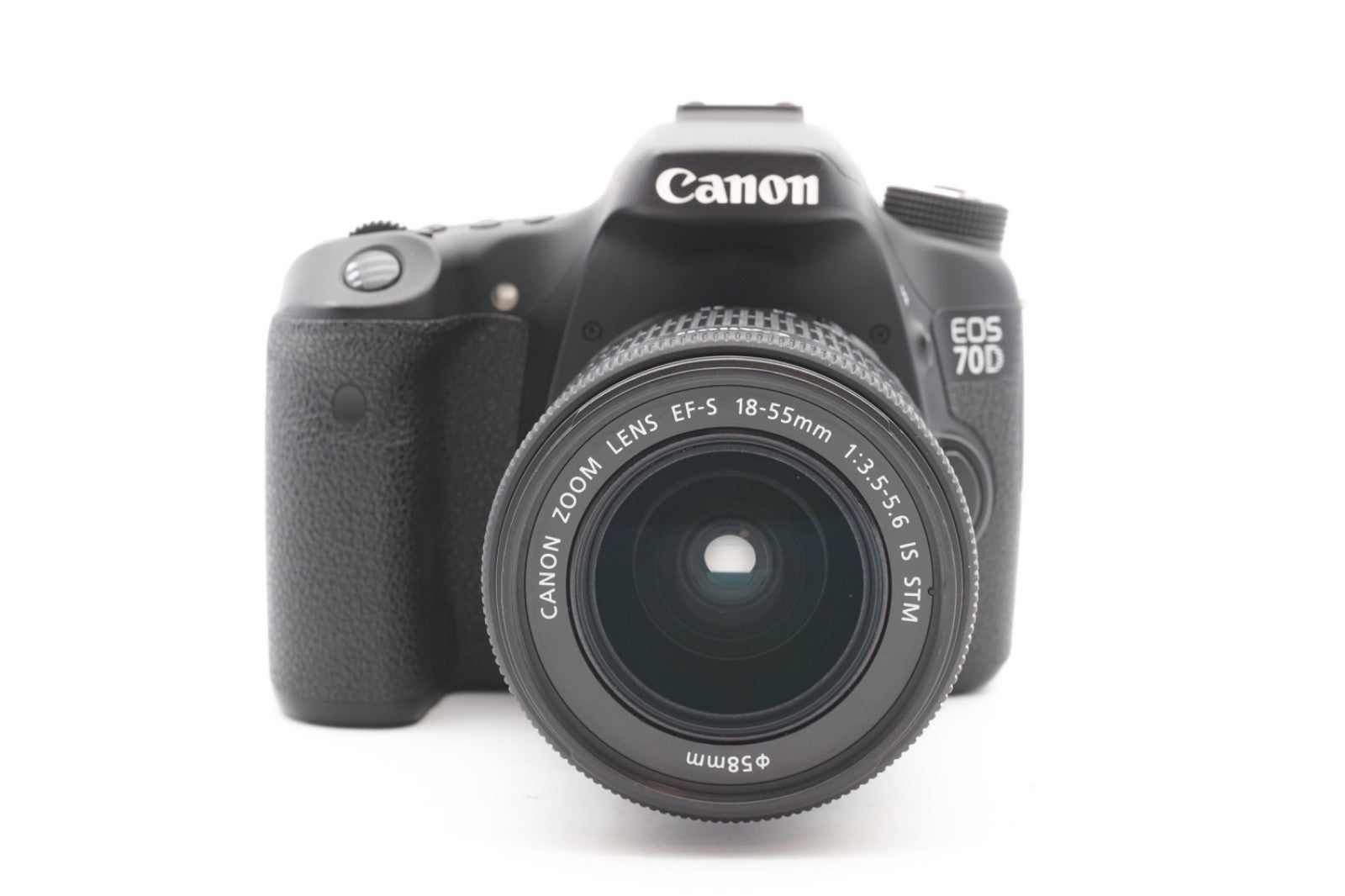 Canon EOS 70D DSLR Digitalkamera Kamera Kit EF-S 18-55mm Objektiv – Refurbished