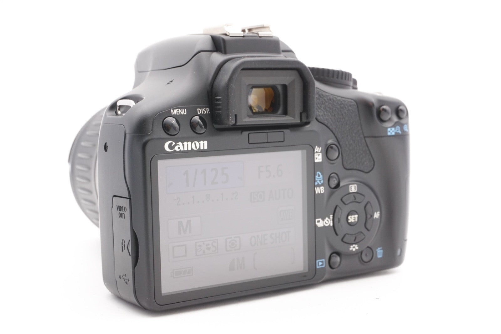 Canon EOS 450D DSLR Digitalkamera Kamera Kit 18-55mm Objektiv – Refurbished