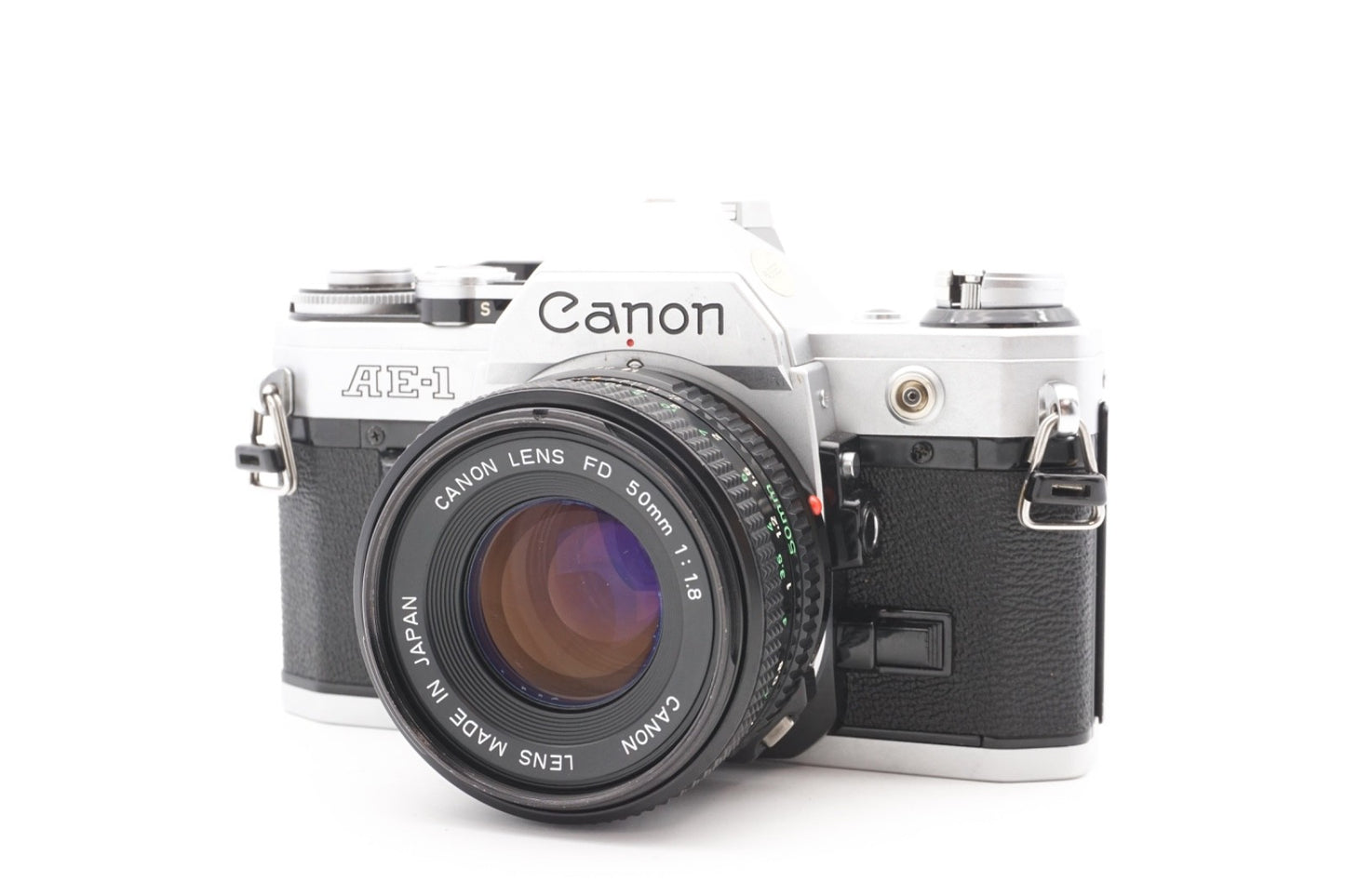 Canon AE-1 Kamera + 50mm Objektiv analoge Spiegelreflexkamera SLR - Gewartet