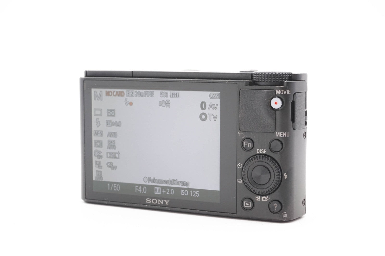 Sony DSC-RX100 Digitalkamera Kamera Kompaktkamera CyberShot Zoom  - Refurbished