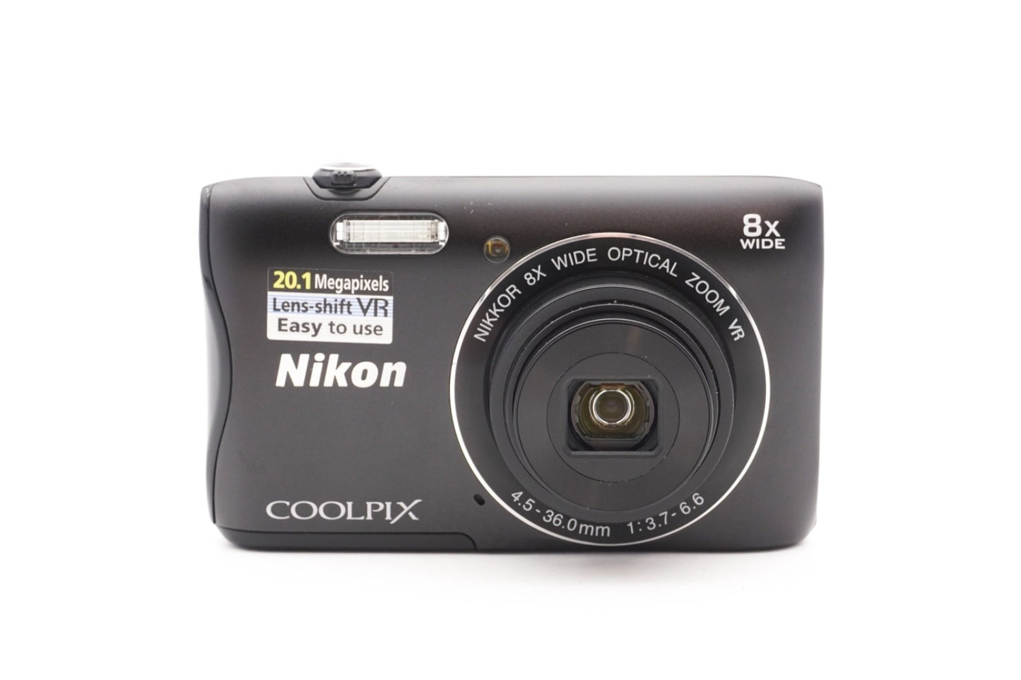Nikon Coolpix S3700 Digitalkamera Kompaktkamera Kamera 8x Zoom – Refurbished