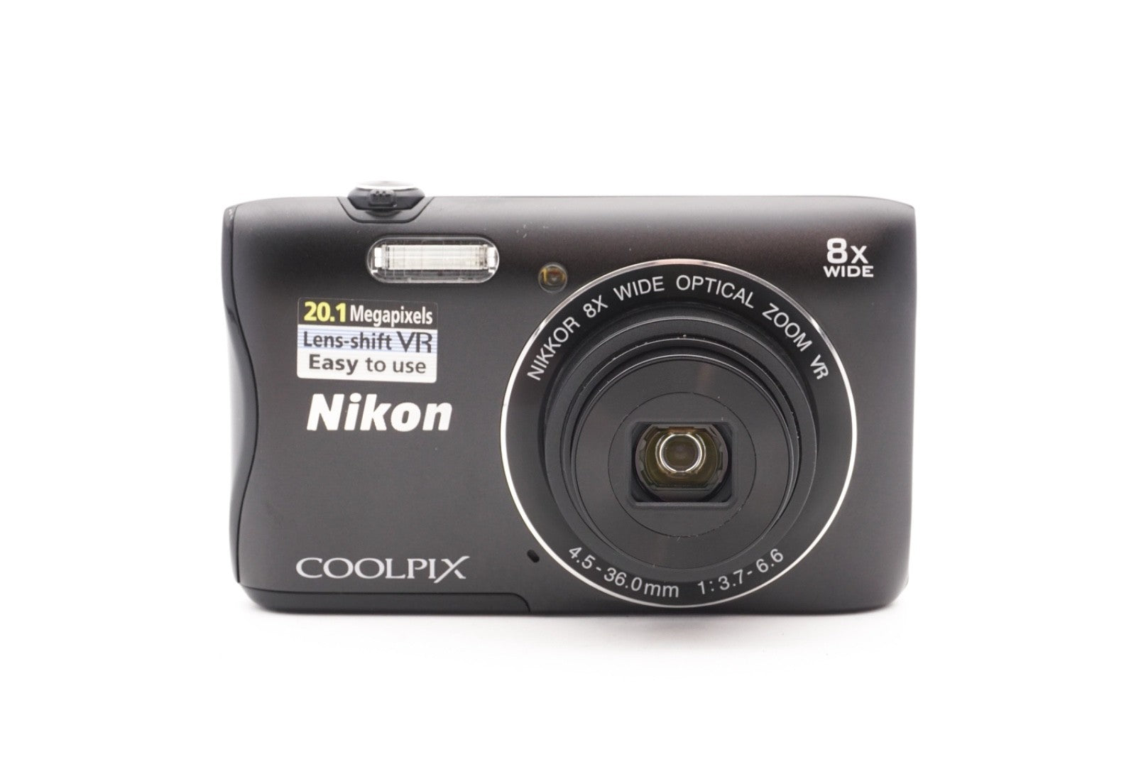 Nikon Coolpix S3700 Digitalkamera Kompaktkamera Kamera 8x Zoom – Refurbished