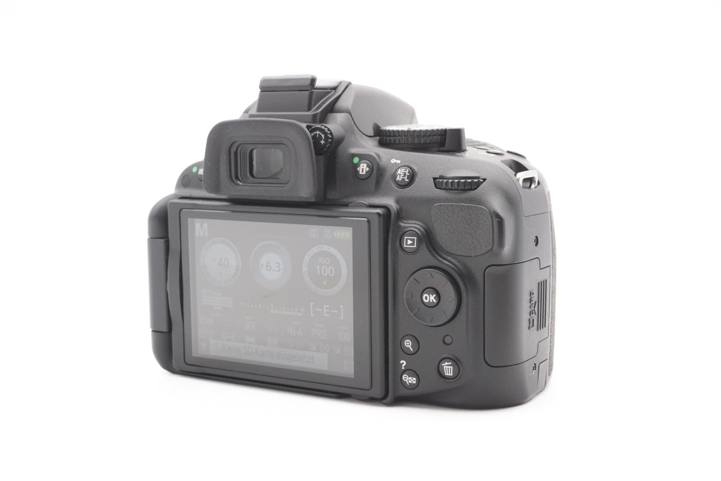 Nikon D5200 Digitalkamera + AF-S 18-105mm G VR Spiegelreflex Kamera Refurbished