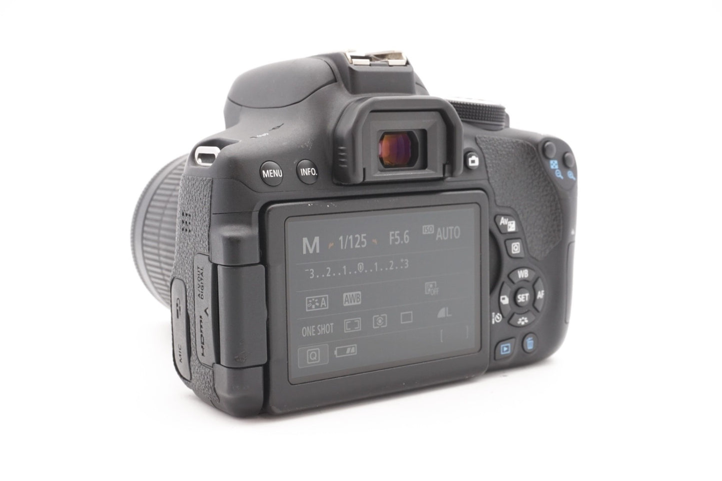 Canon EOS 750D Digitalkamera + EF-S 18-55mm IS STM Kamera DSLR Kit | Refurbished